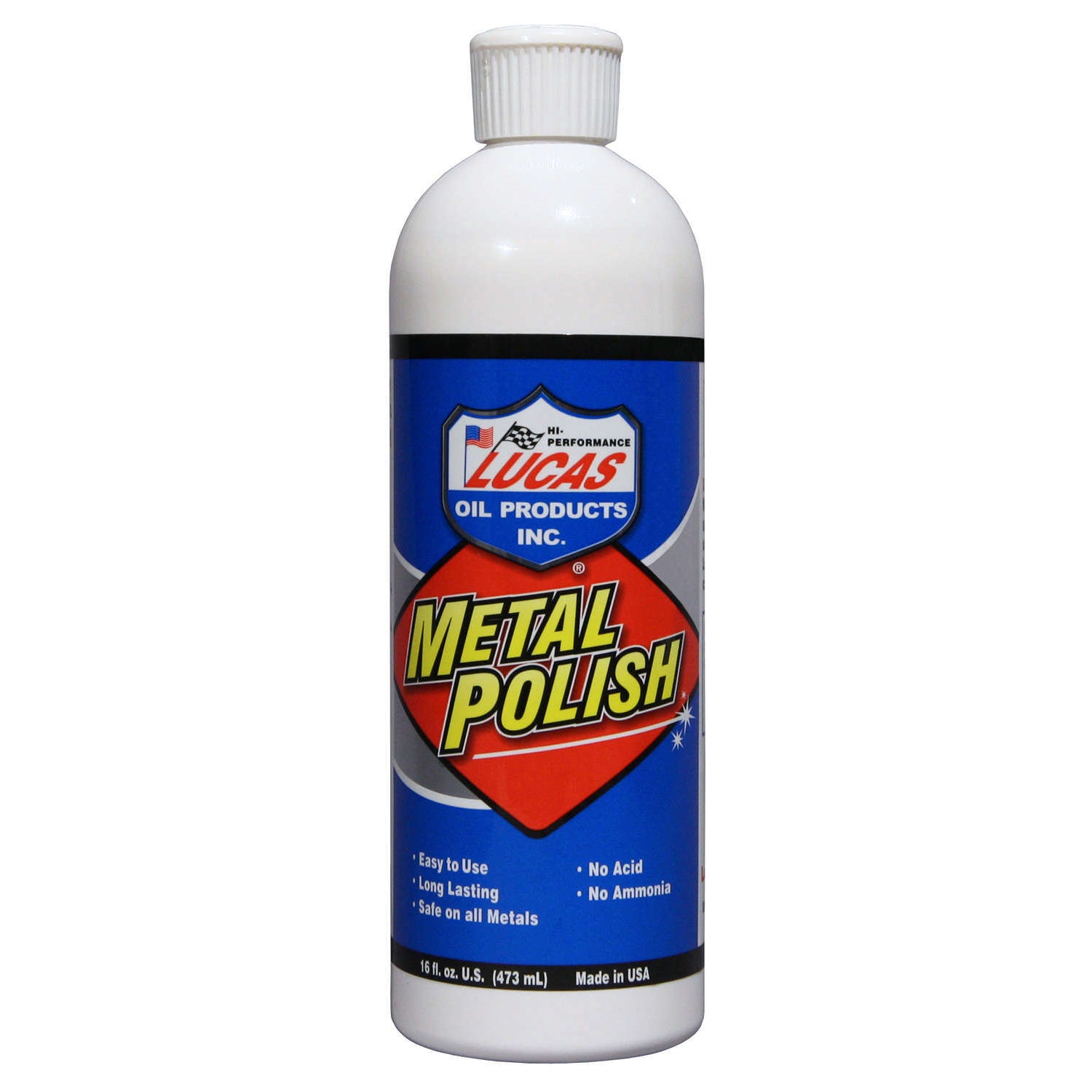 Lucas Oil Products 16.00 oz Bottle Metal Polish - Set of 12