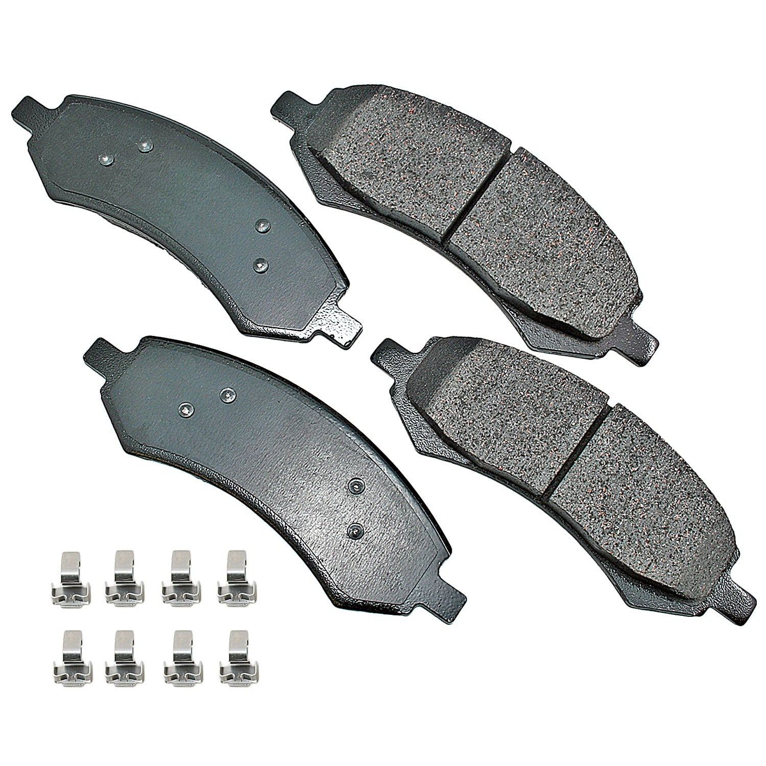 Akebono Brakes ProACT Front Brake Pads - Dodge/Chrysler/Mitsubishi 2006-18 (Set of 4)