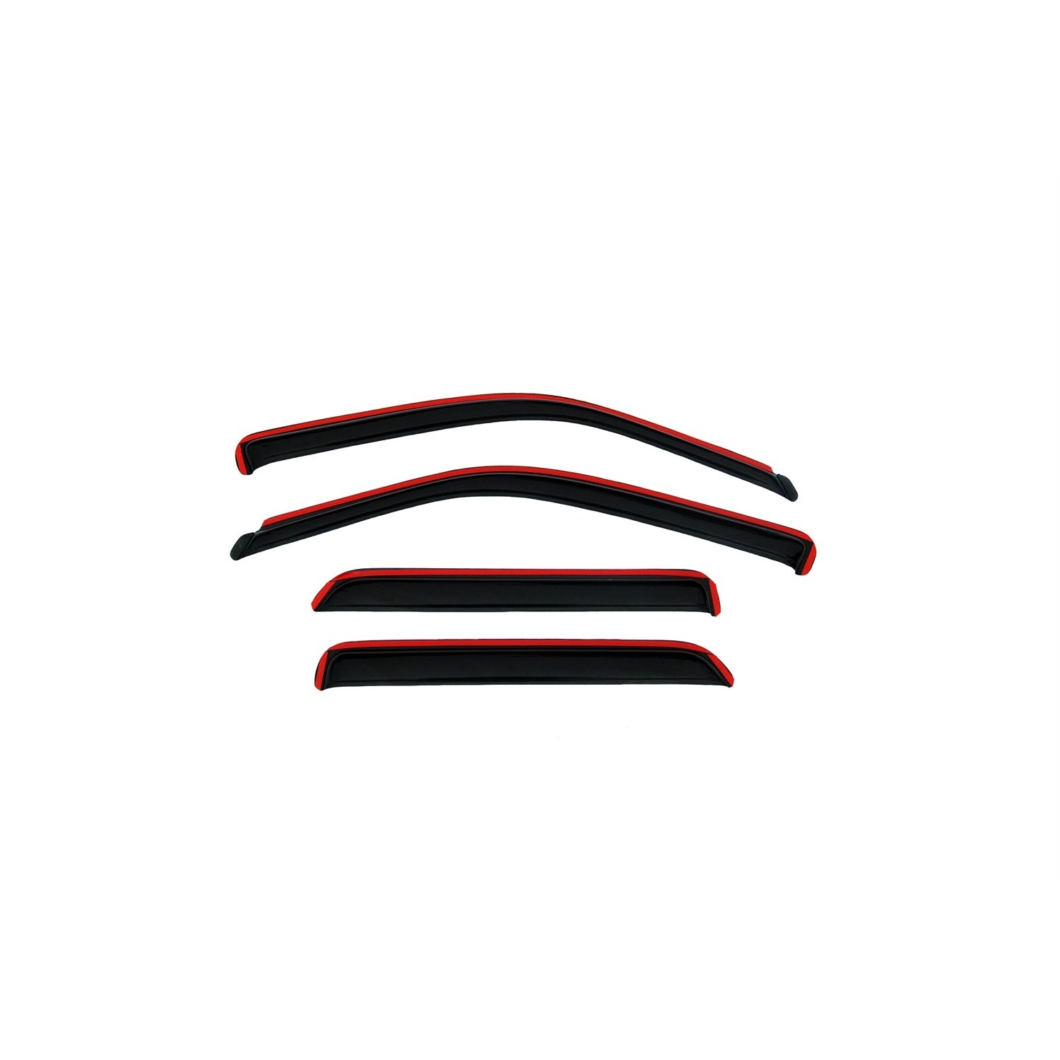 Auto Ventshade Front / Rear In-Channel Ventvisor - Stick-On - Dark Smoke - GM Fullsize SUV 2021 194716