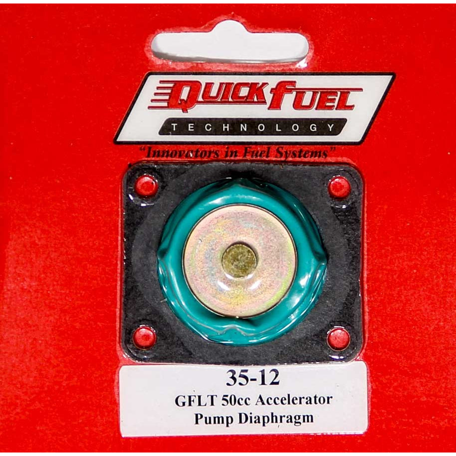 Quick Fuel Technology 50 cc Accelerator Pump Diaphragm Viton Holley/Quick Fuel Carburetors - 10 Pack