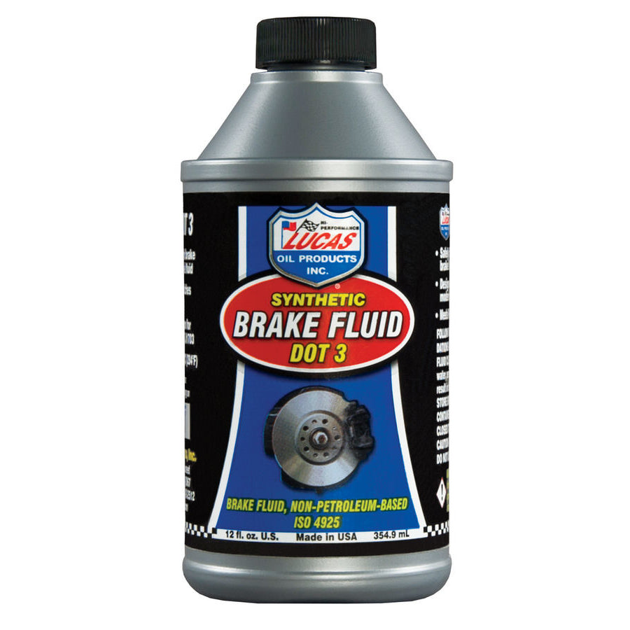 Lucas Oil Products DOT 3 Brake Fluid Synthetic - 12.00 oz