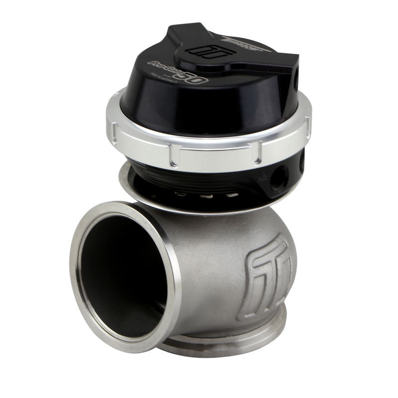 Turbosmart Pro-Gate 50 Wastegate - 7 psi Spring - 50 mm Diameter - Clamps / Flanges / Gaskets / Hardware - Black - Universal