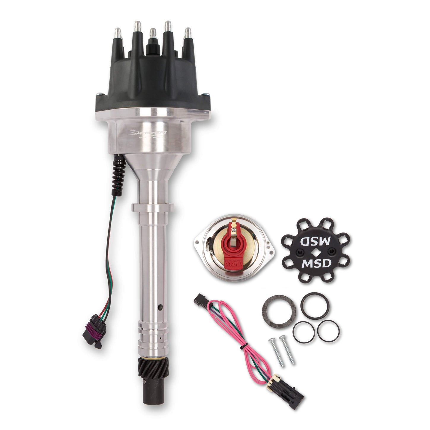 Sniper EFI Big Block Ford Billet Distributor Hyperspark Series