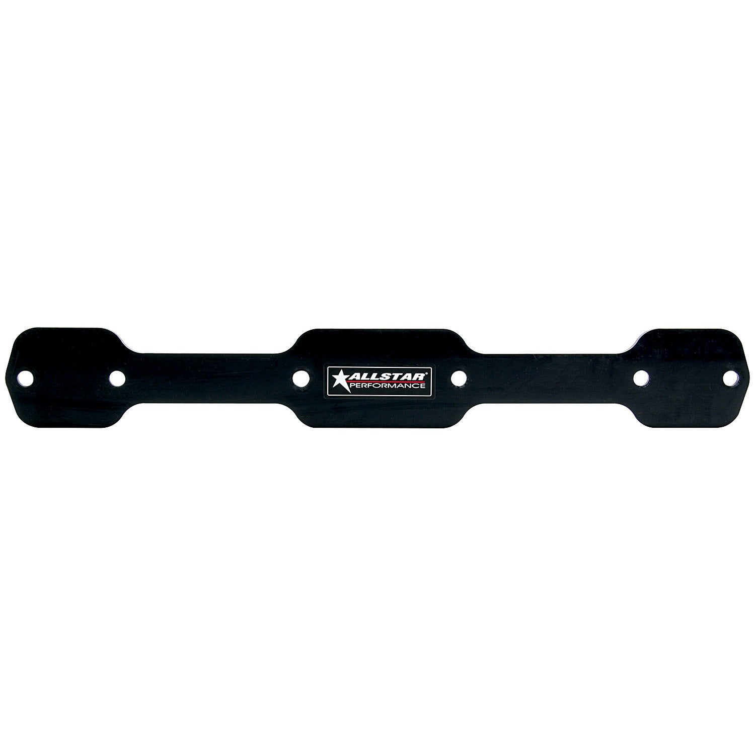 Allstar Performance 1-Piece Exhaust Port Block-Off 1/4" Thick Plastic Black - 23 Degree Head