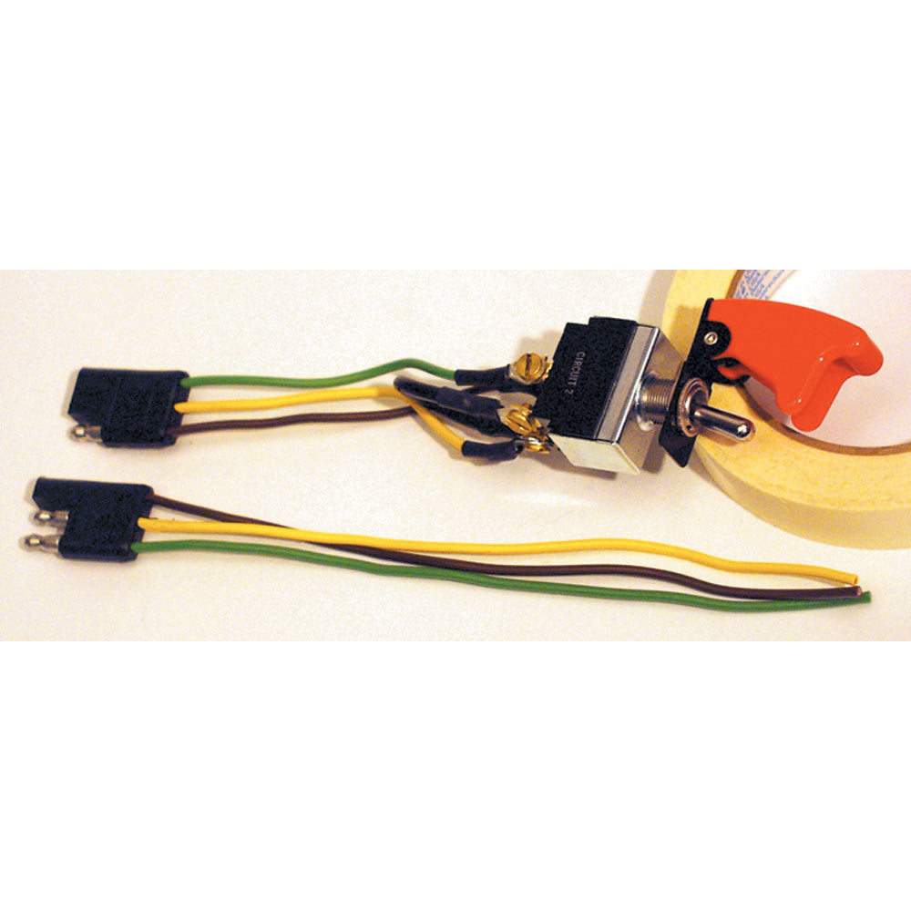 Longacre Ignition - Start Switch Combo w/ Momentary Start and Flip-Up Cover