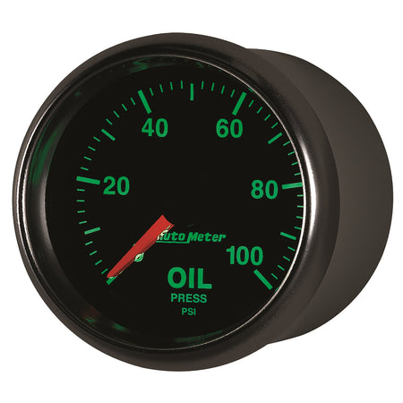 Auto Meter GS Electric Oil Pressure Gauge - 2-1/16"