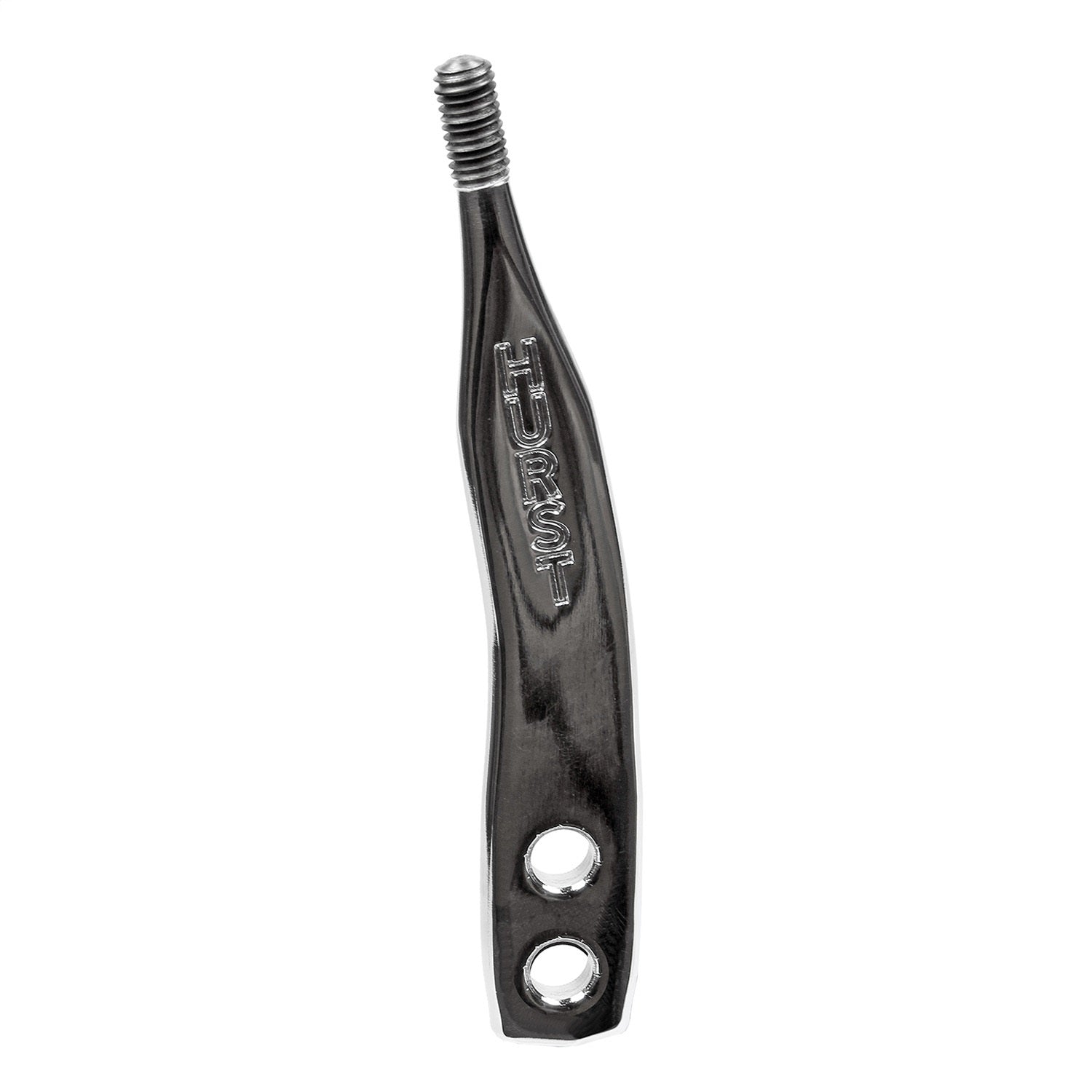 Hurst Competition Plus Shifter Stick - Single Bend - 6.380 in Long - 3/8-16 in Thread - Chrome - Hurst Manual Shifters