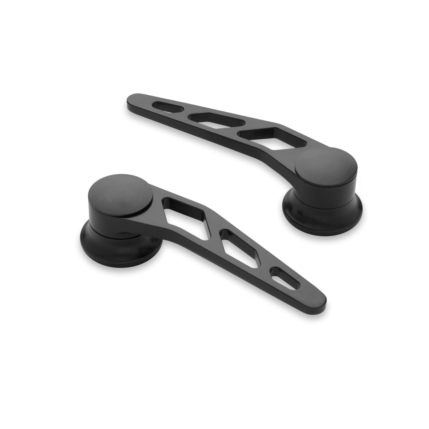 Lokar Door Handles - Midnight Series - Interior - Black - GM/Ford (Pair)