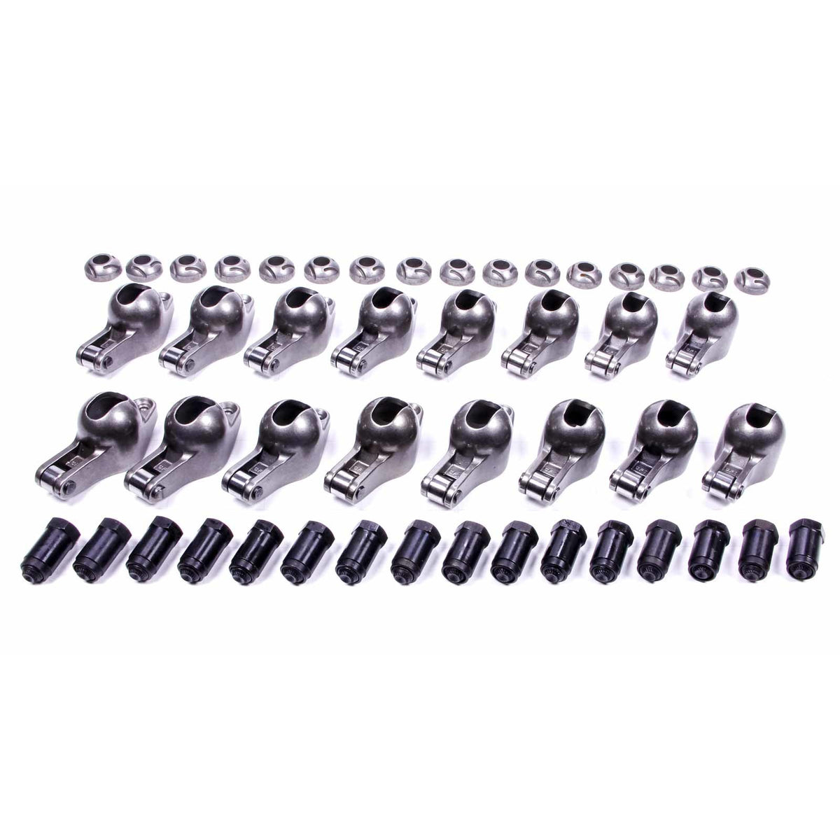 PRW INDUSTRIES Sportsman Rocker Arm 7/16" Stud Mount 1.72 Ratio Roller Tip - Steel