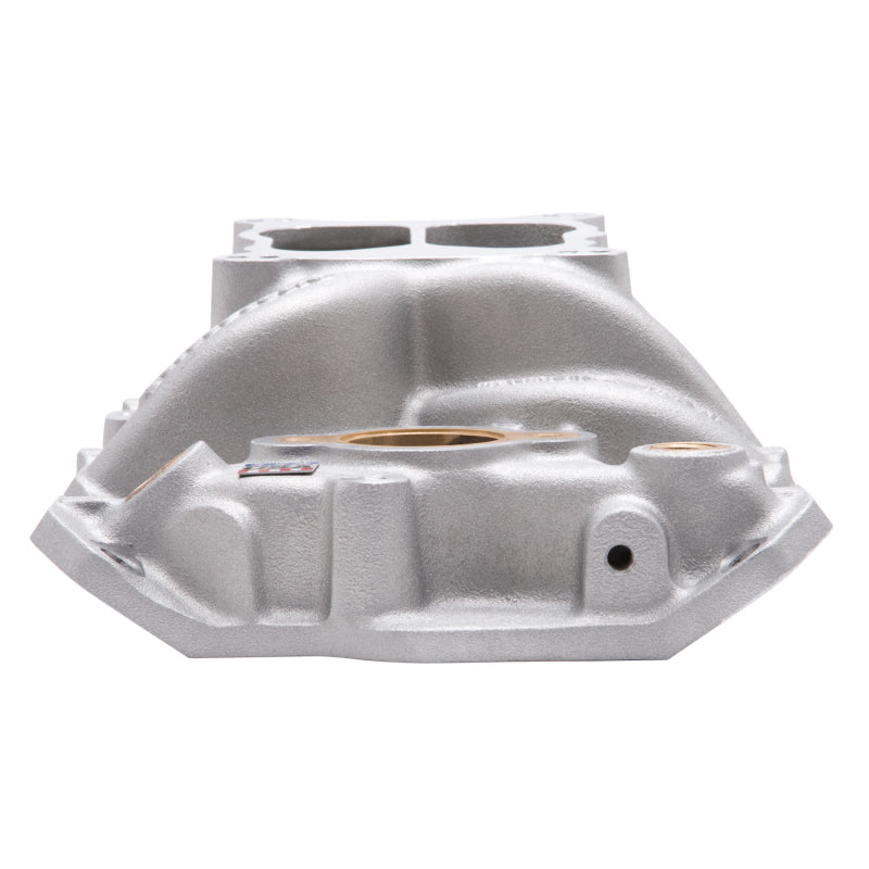 Edelbrock Performer RPM Marine Spread / Square Bore Dual Plane Intake Manifold - Small Block Chevy