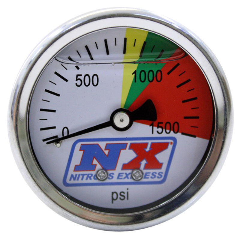 Nitrous Express Nitrous Pressure Gauge - 0-1500 PSI