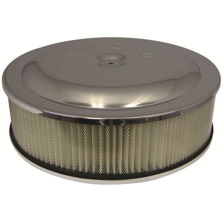 Moroso Offset Air Cleaner Assembled - 14"