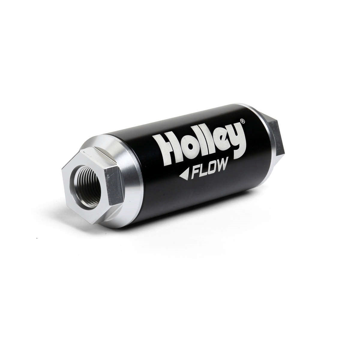 Holley Billet Dominator In-Line 100 Micron Fuel Filter - Stainless Element