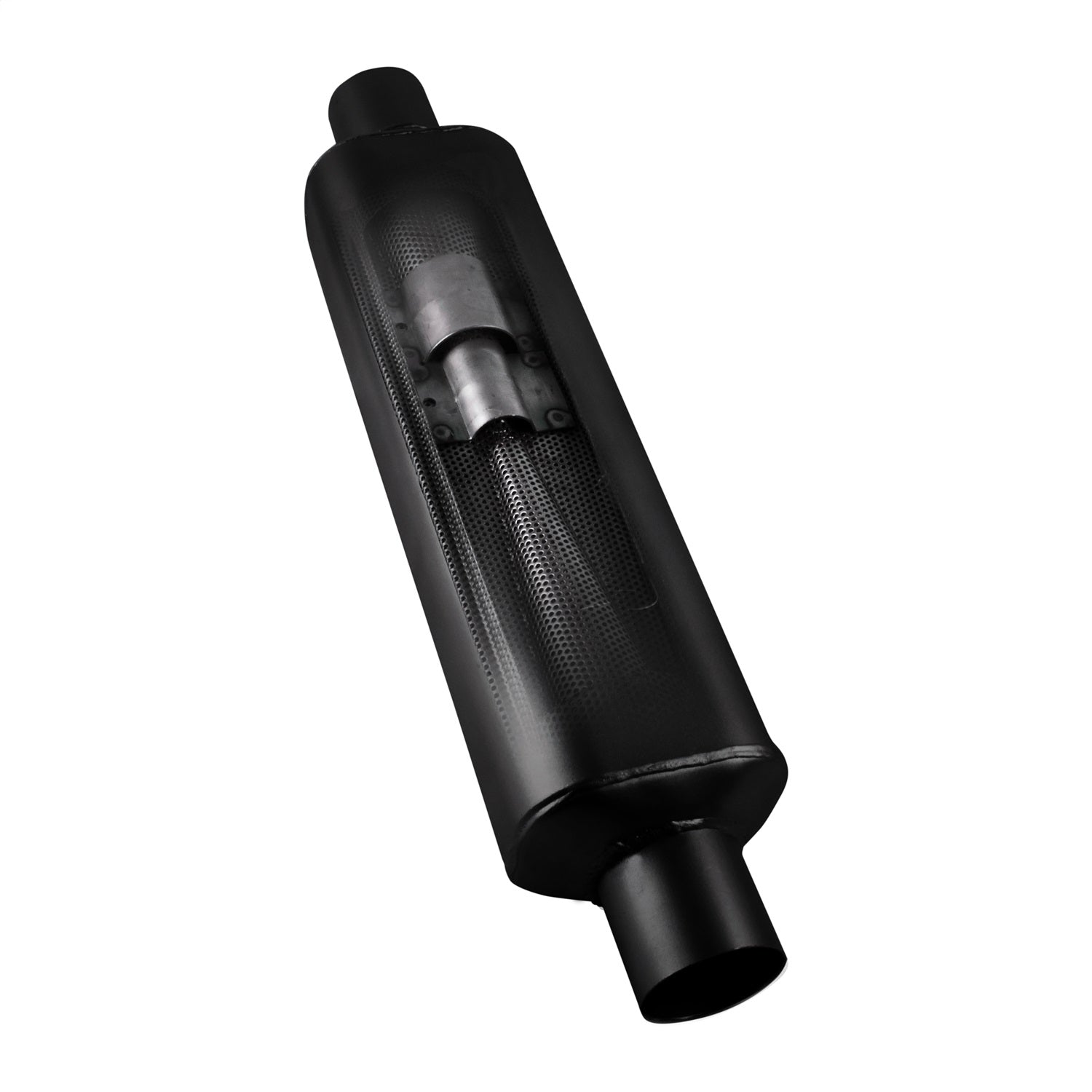 Flowmaster HP-2 Series " Shorty" Muffler- 2.25" Inlet, 2.25" Outlet - 12" Case - 409S