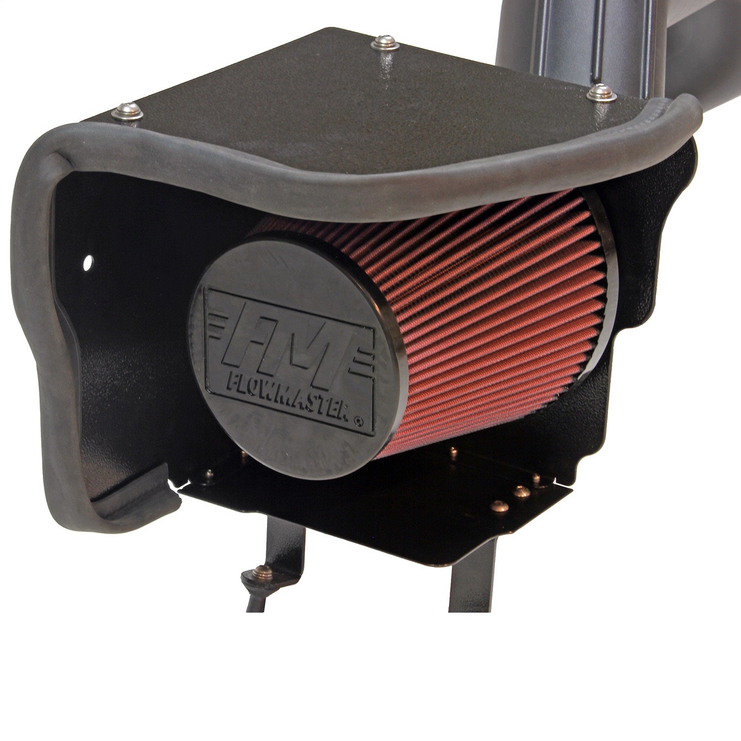 Flowmaster Delta Force Cold Air Intake - Reusable Filter - Black Powder Coat - 2.0 L