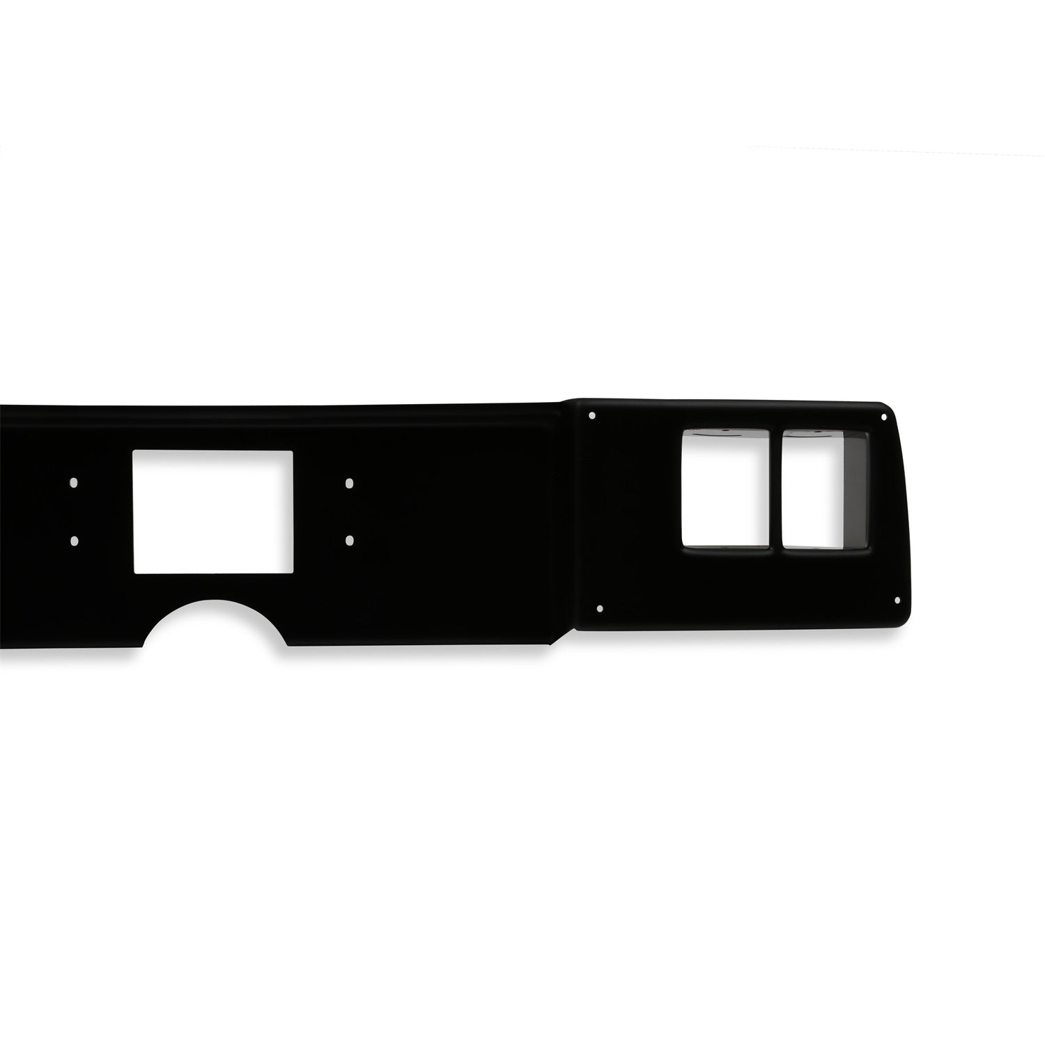Holley EFI 7 in Dash Bezel - Black - GM F-Body 1979-81