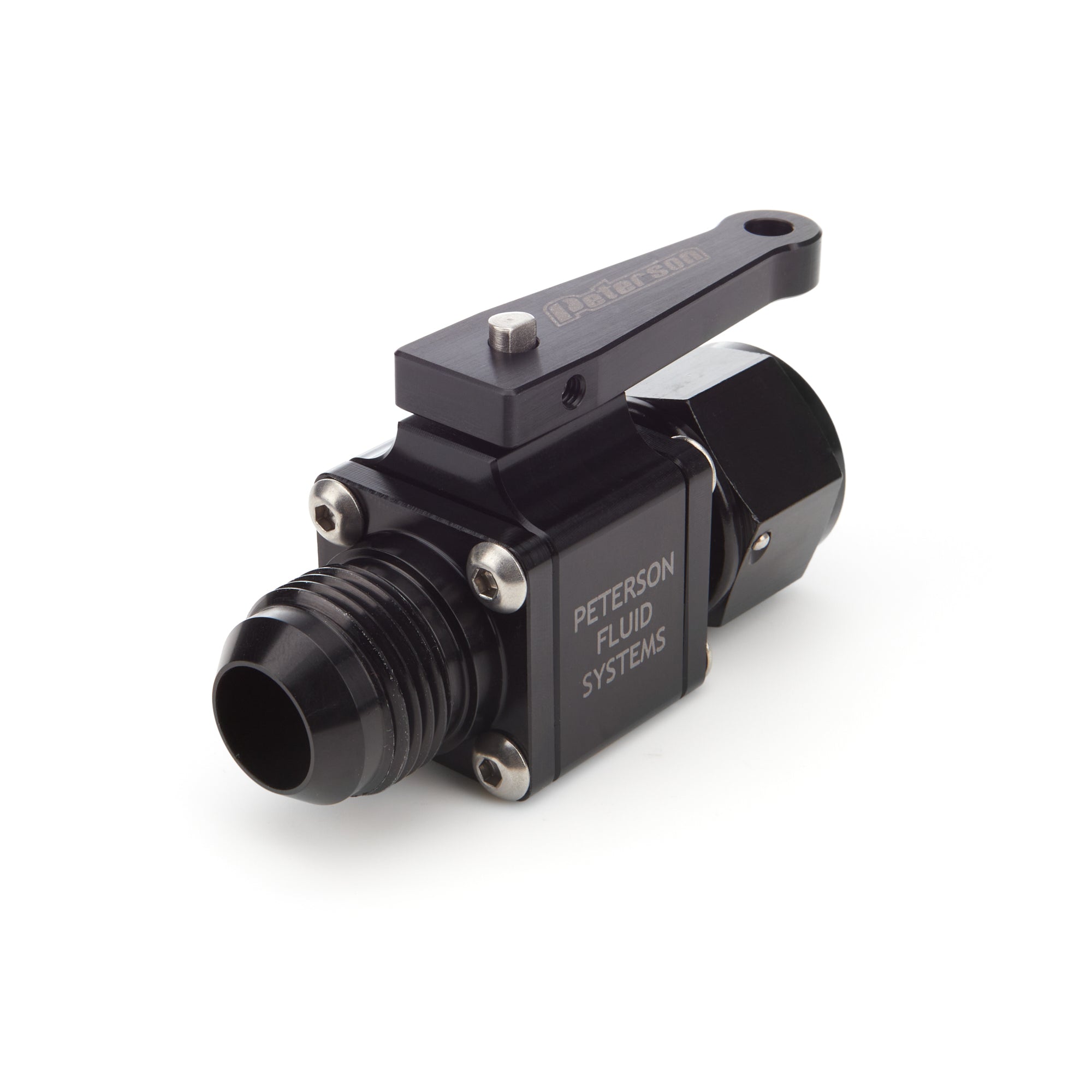 Peterson Inline Ball Valve -12 AN X -12 AN B-Nut
