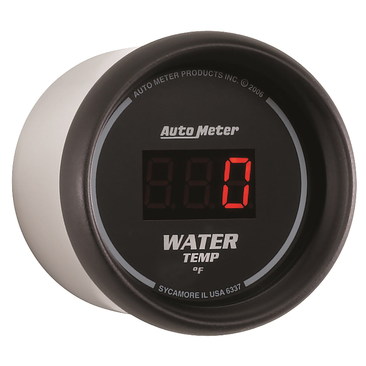 Auto Meter Sport-Comp Digital Water Temperature Gauge - 2-1/16 in.