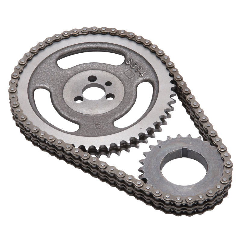 Edelbrock Performer-Link Double Roller Timing Chain Set - Keyway Adjustable - Big Block Chevy