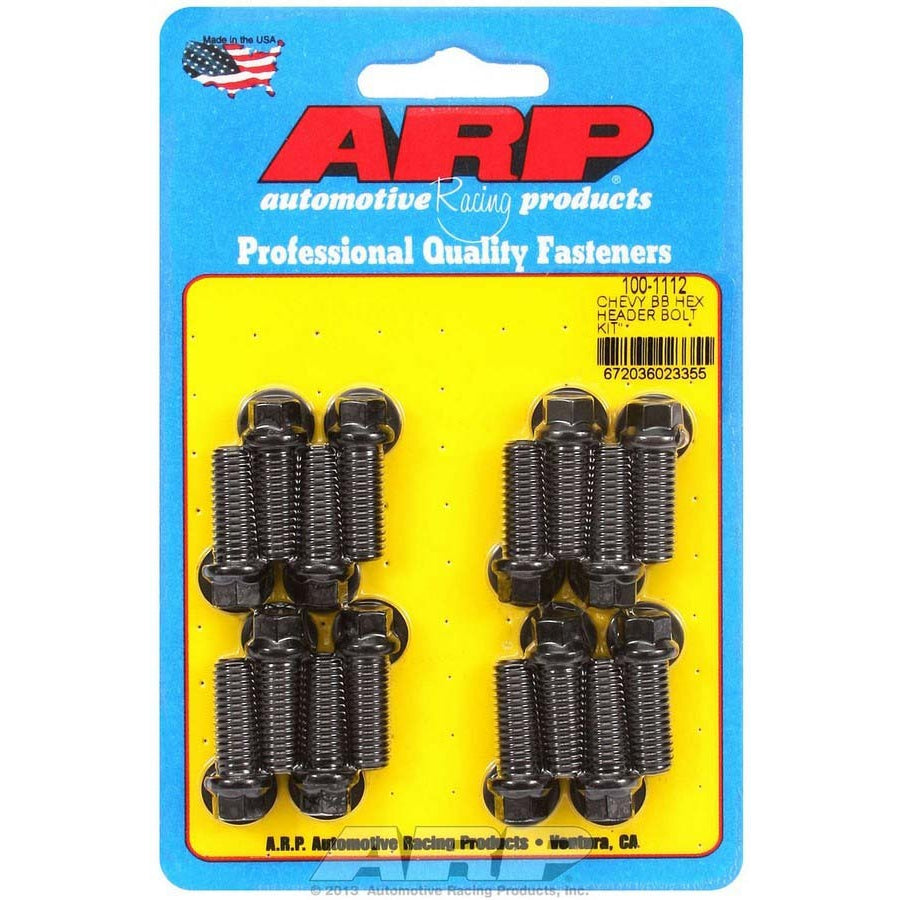 ARP Header Bolt Kit - 6 Point 3/8 x 1.00 UHL (16)