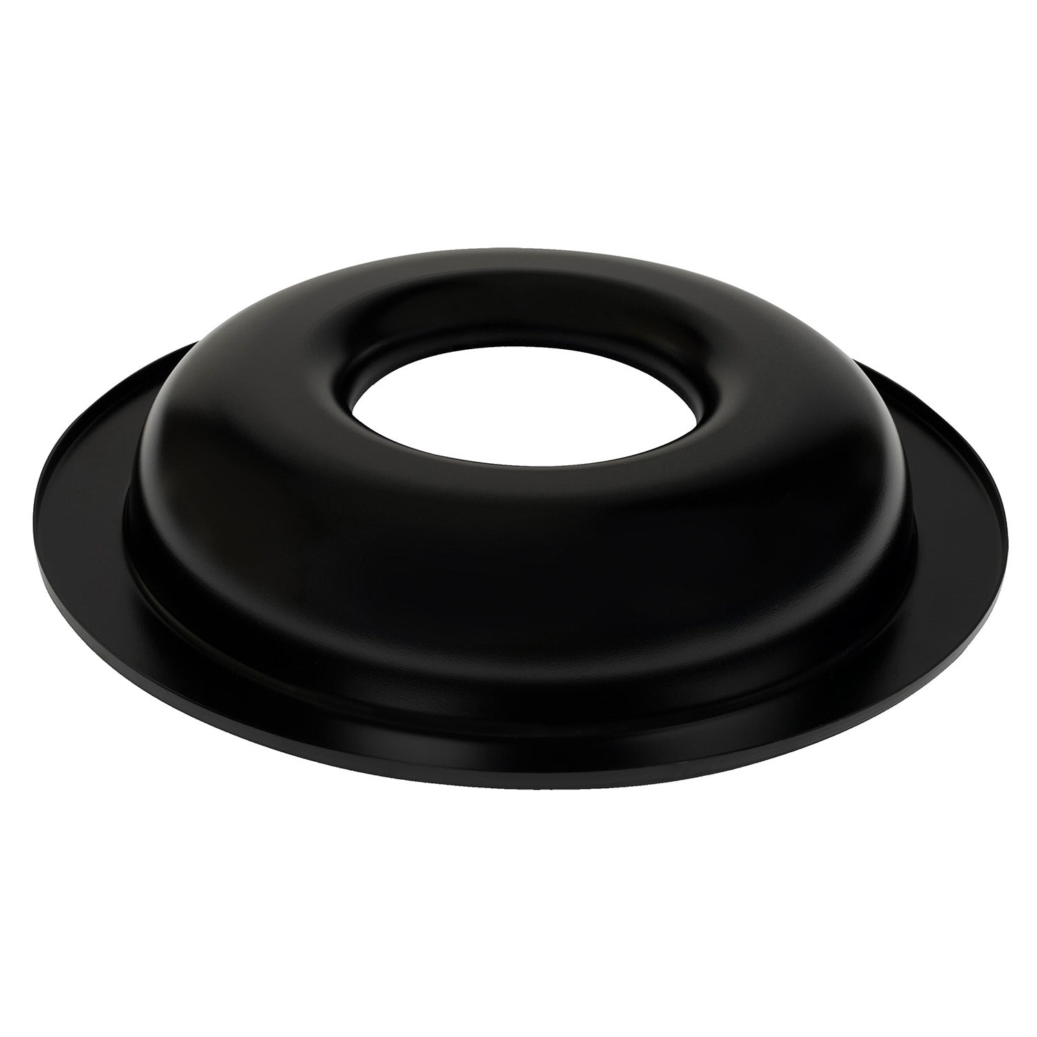 Proform Air Cleaner Assembly - 14 in Round - 3 in Element - 5-1/8 in Carb Flange - Drop Base - Black Anodized