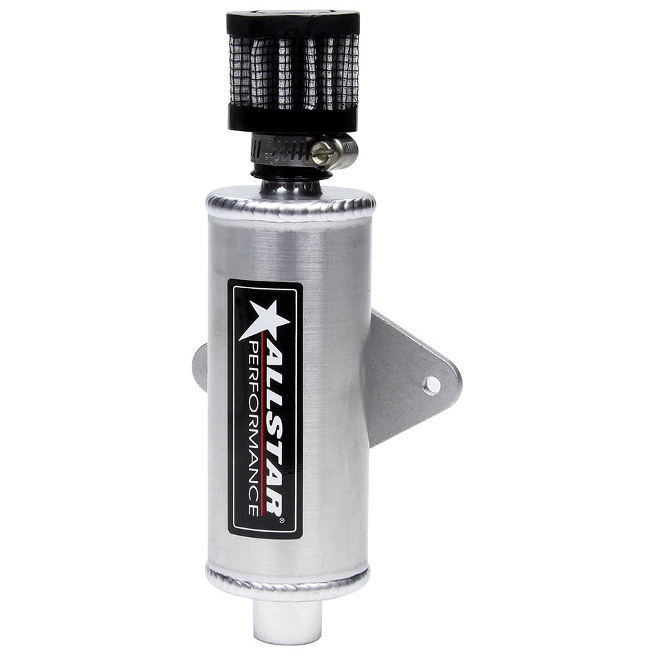 Allstar Performance Mini Breather Tank w/ Flat Panel Mount