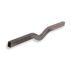 Chassis Engineering Weld-On Drop Crossmember 60" Wide 3-1/2" Drop 2 x 3 x 0.083" Tubing - Steel