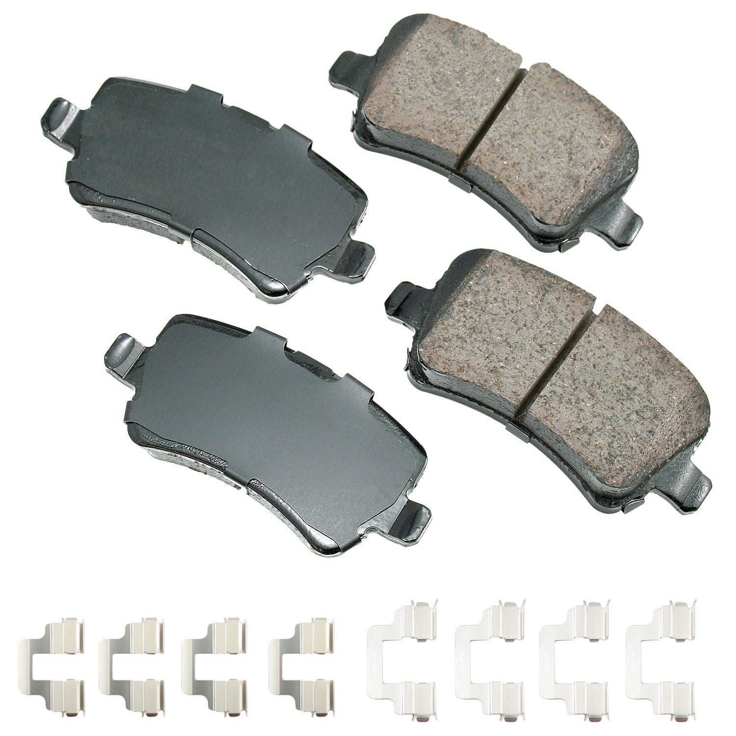 Akebono Brakes Euro Rear Brake Pads - Land Rover 2012-15 (Set of 4)