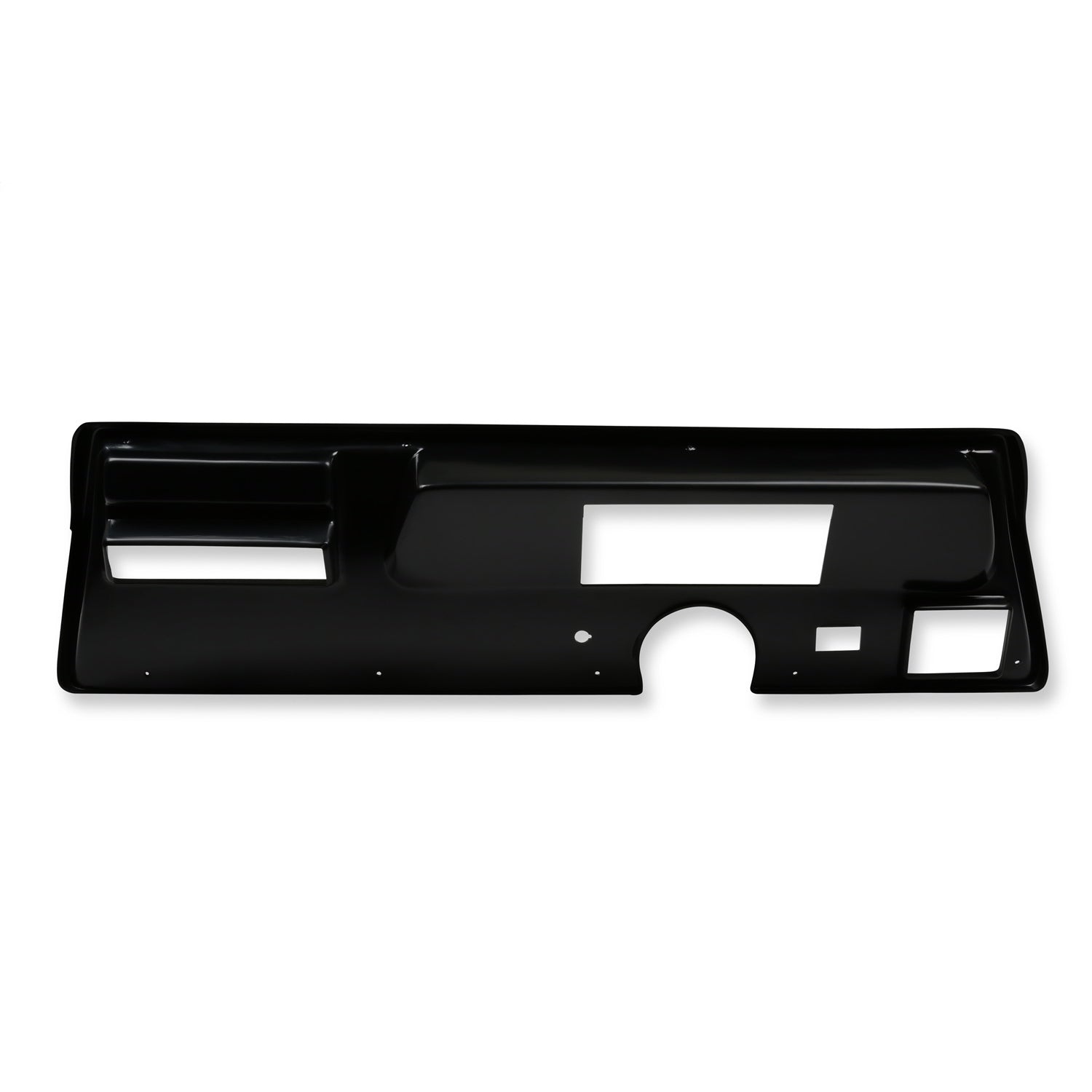 Holley EFI 6.86 in Dash Bezel - Black - GM A-Body 1970-72