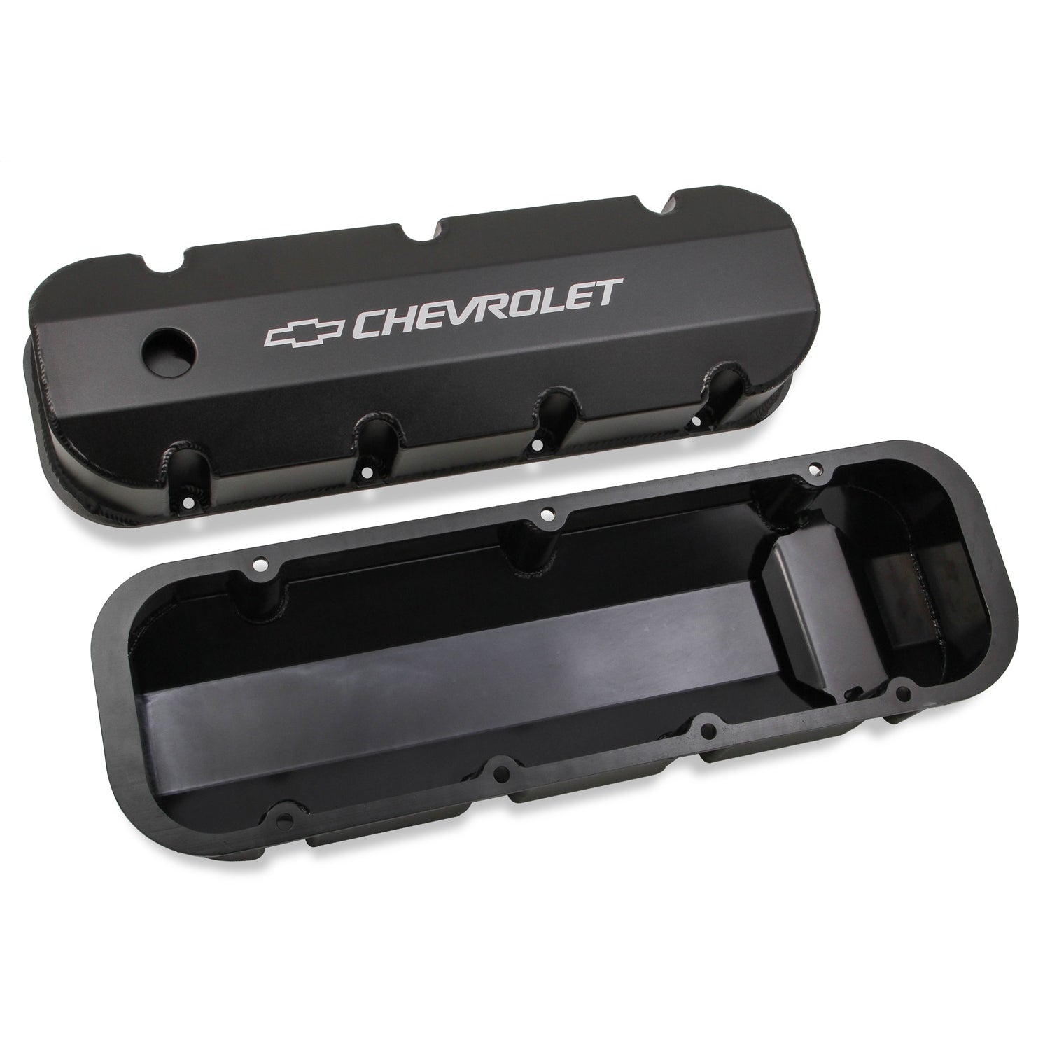 Holley GM Track Series Tall Valve Cover - Baffled
