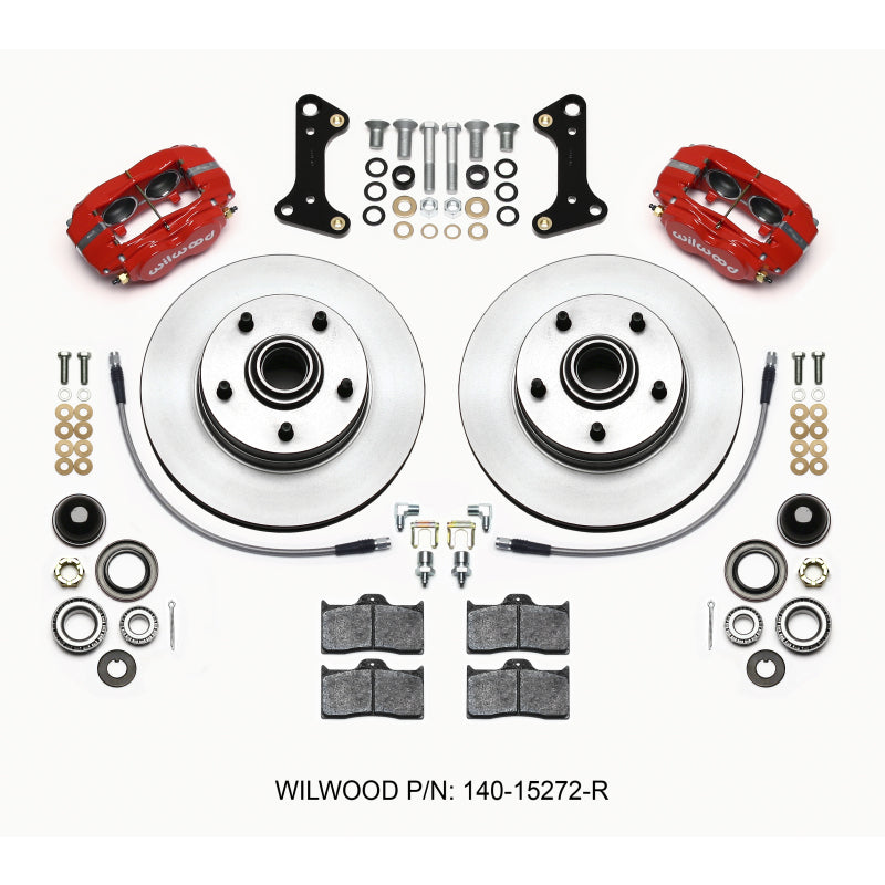 Wilwood Front Disc Brake Kit 67- 69 Camaro w/Brake Lines