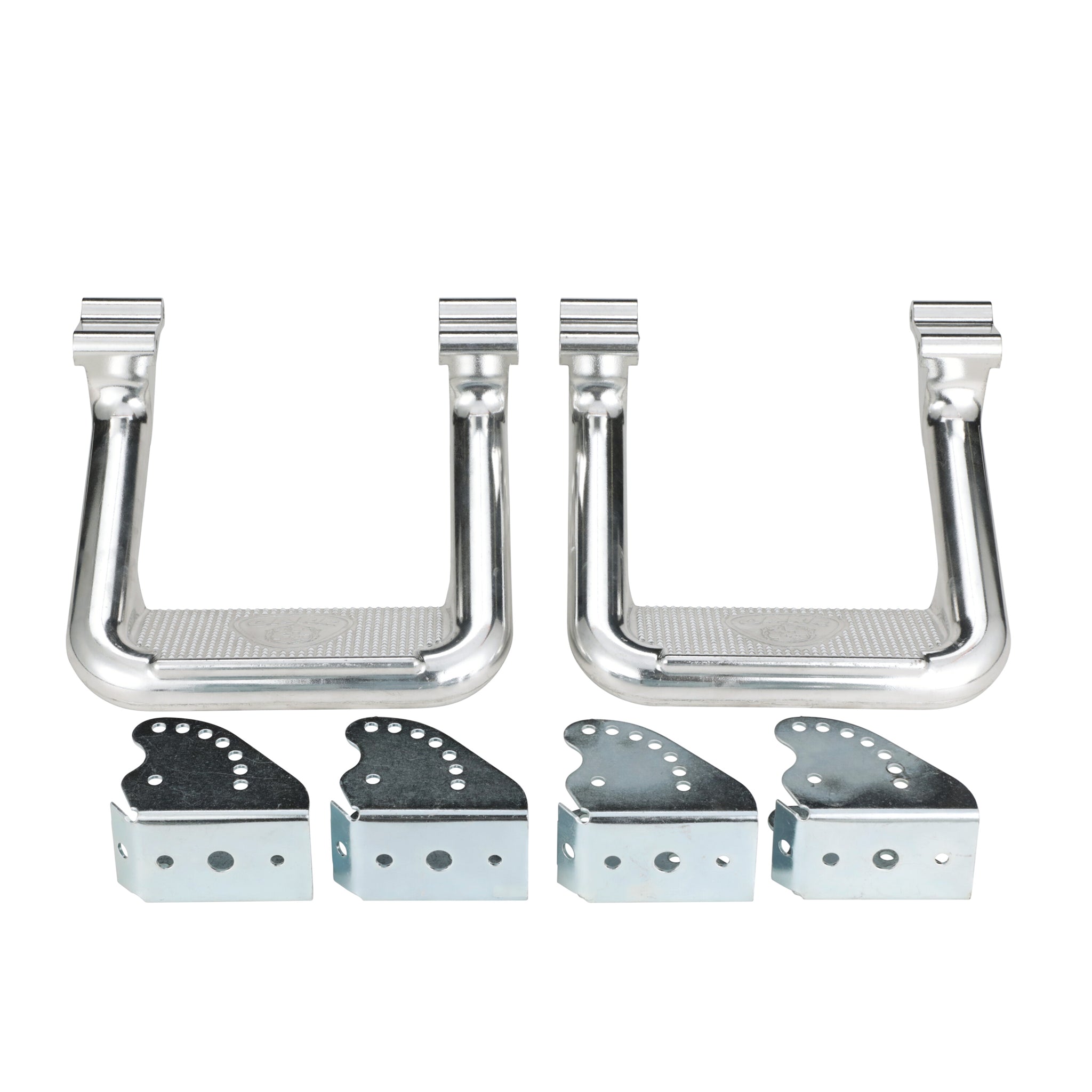 Carr Hoop II Step Bars - Polished Aluminum - Various Applications 103992 - Pair