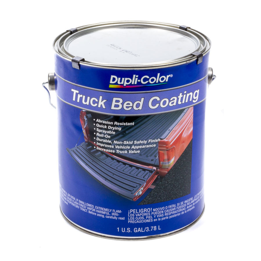 Dupli-Color Truck Bed Coating Bedliner Rubberized Black 1 Gallon Can - Each