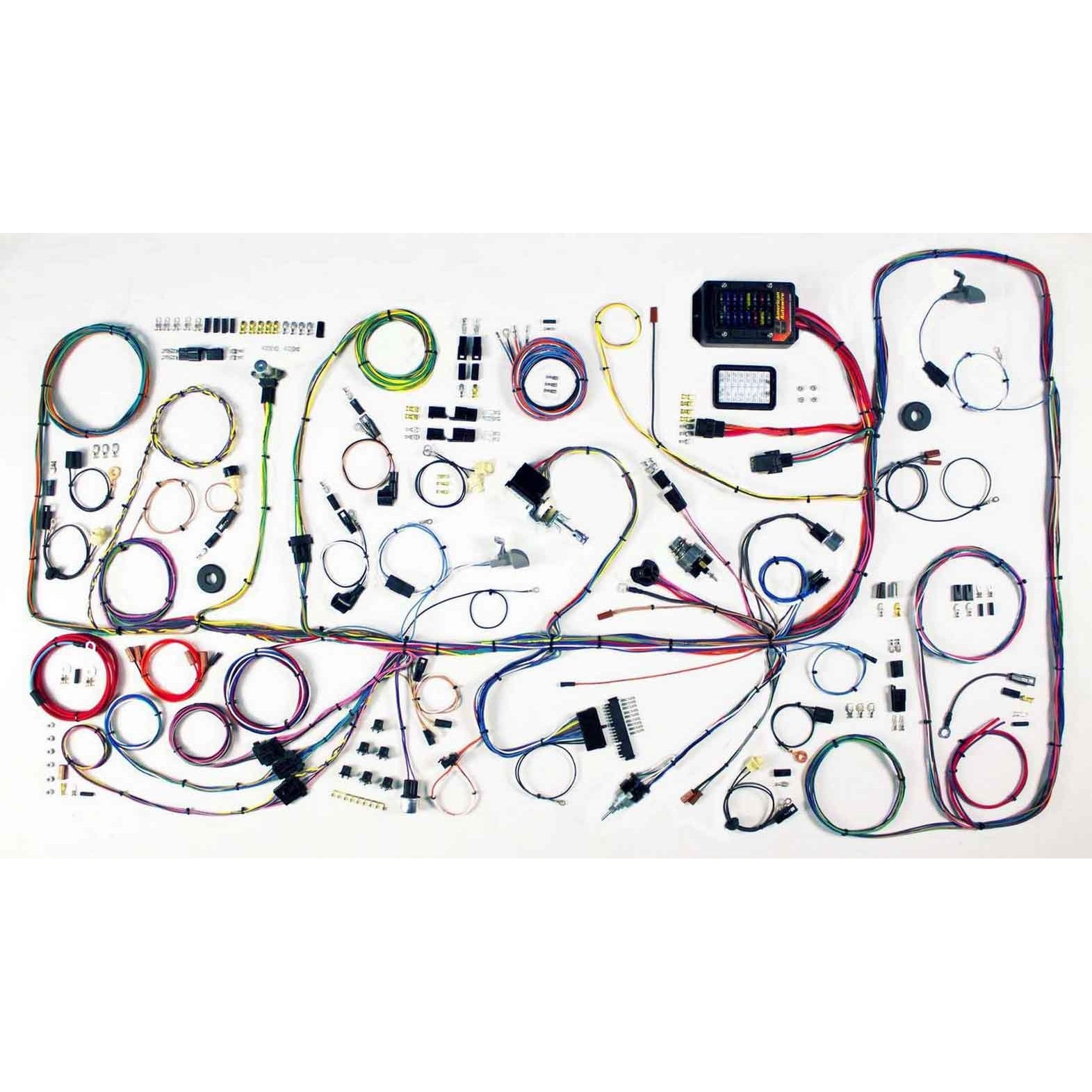 American Autowire Classic Update Complete Car Wiring Harness Complete - Bronco 1967-77