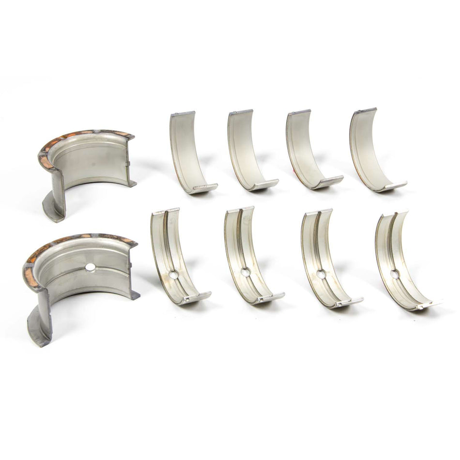 Clevite P-Series Main Bearing - 1/2 Groove - .010" Undersize - Tri Metal - SB Chevy - Set of 5