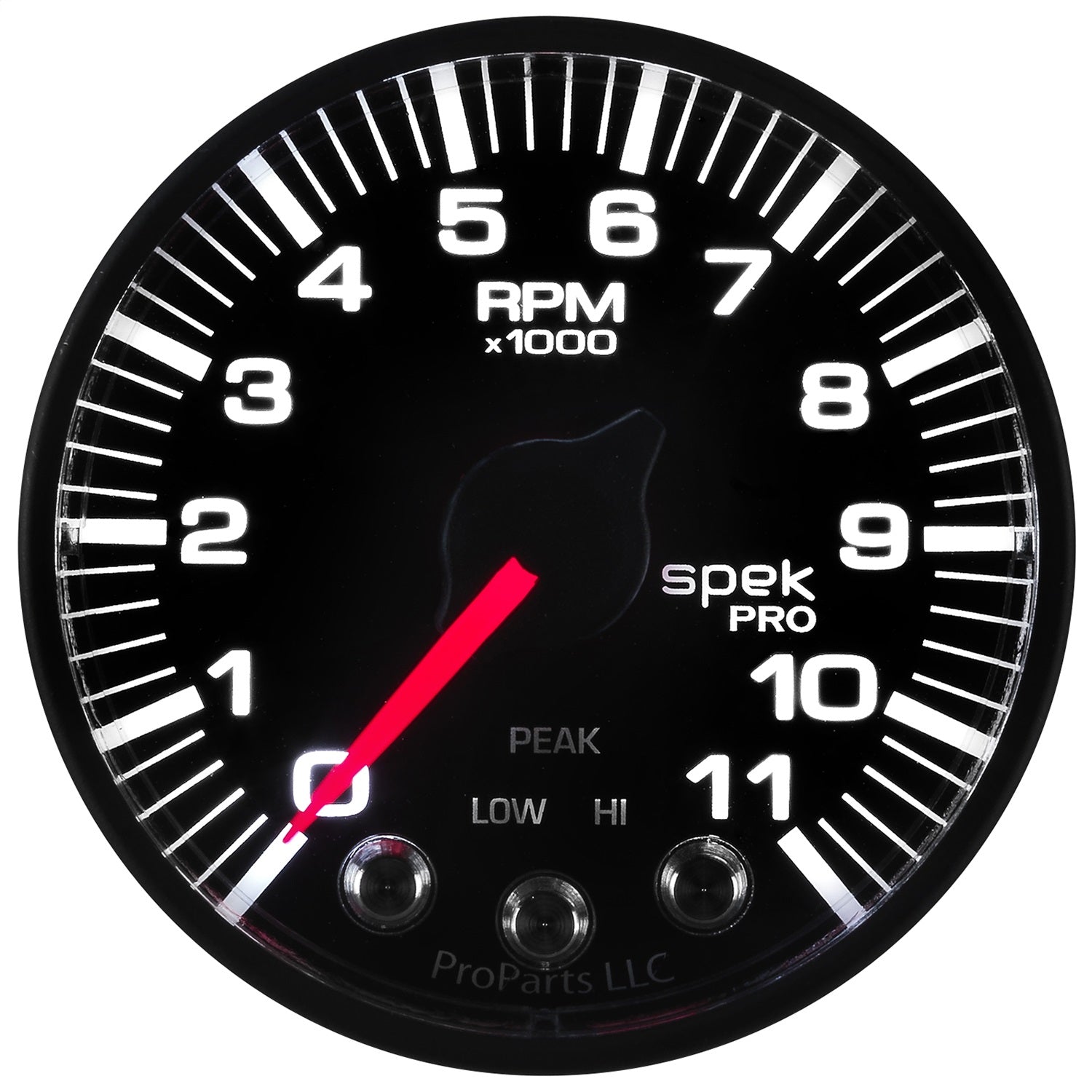 Auto Meter Spek Pro Tachometer 11,000 RPM Electric Analog - 2-1/16" Diameter