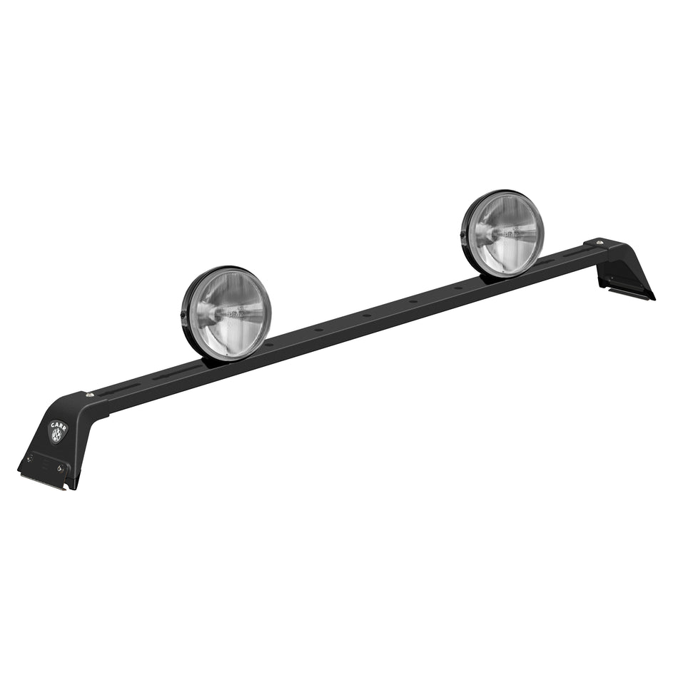 Carr M-Profile Light Mount Light Bar Steel Black Powder Coat - Kit