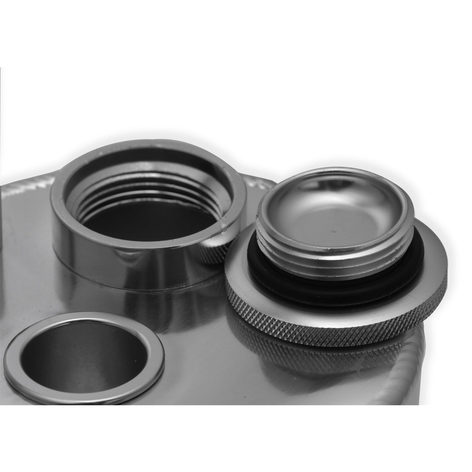 Sniper Fabricated Aluminum LS Valve Covers - Silver