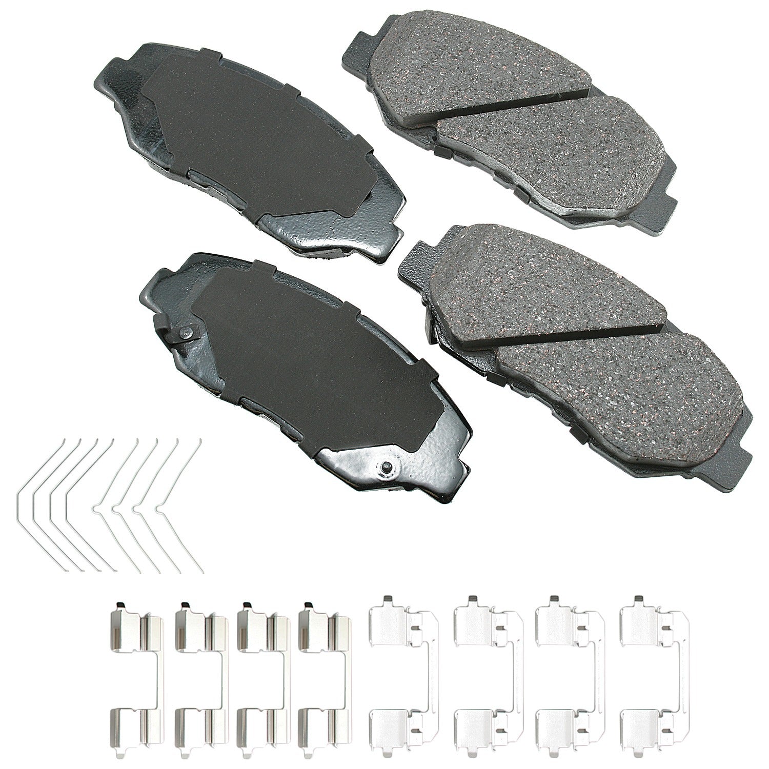 Akebono Brakes ProACT Front Brake Pads - Acura/Honda 2002-17 (Set of 4)