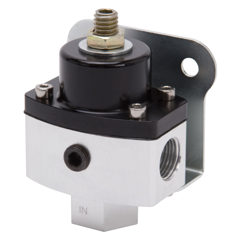 Edelbrock Fuel Pressure Regulator - Black - 4-1/2" - 9 PSI - Universal