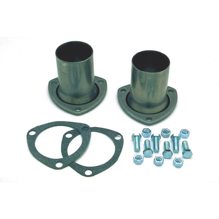 Hedman Hedders Collector Reducer - 3 in Inlet to 2-1/2 in OD Outlet - 3-Bolt Flange - Gaskets - Pair 21103