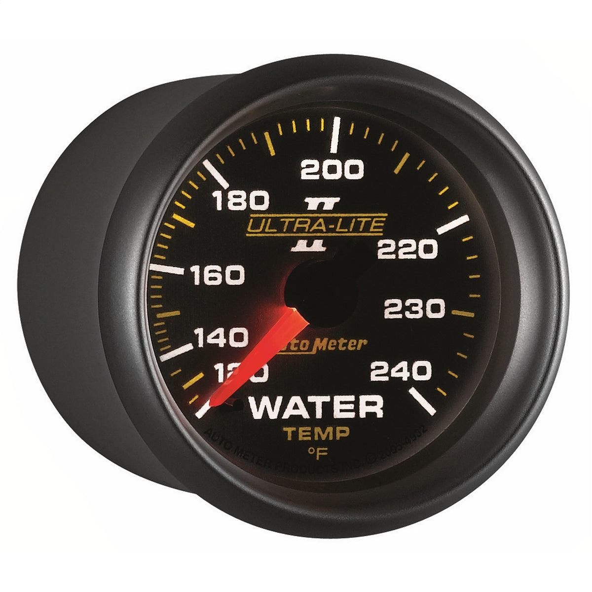 Auto Meter 2-1/16" Ultra-Lite II Water Temperature Gauge - 120-240°