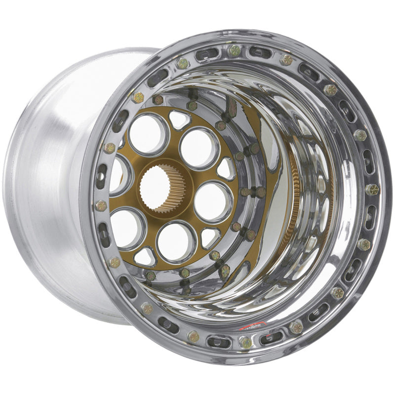 Weld Magnum Sprint Spline Inner Beadlock Wheel - 15" x 15" - 42 Spline - 6" Back Spacing