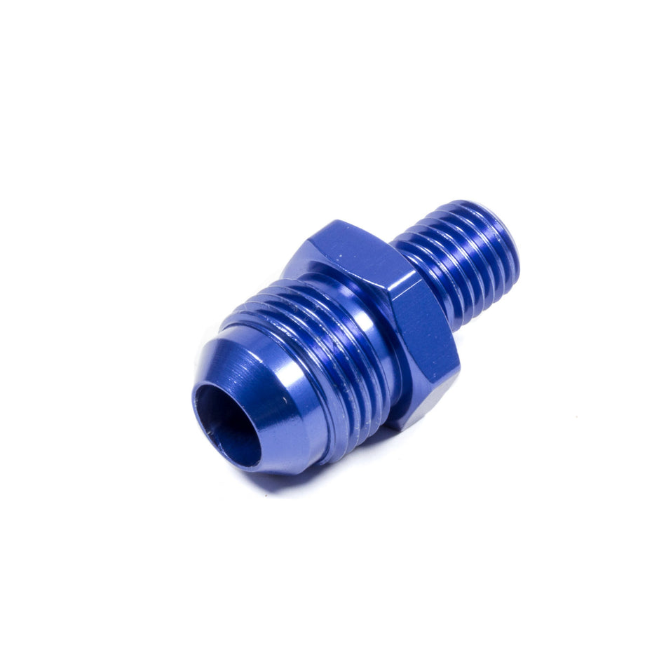 Fragola Performance Systems Adapter Fitting Straight 8 AN Male to 12 mm x 1.5 Male Aluminum - Black Anodize