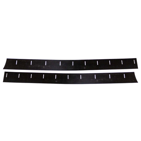 Five Star 1981-88 Monte Carlo Steet Stock Wear Strips - Lower Nose - Black (Pair)