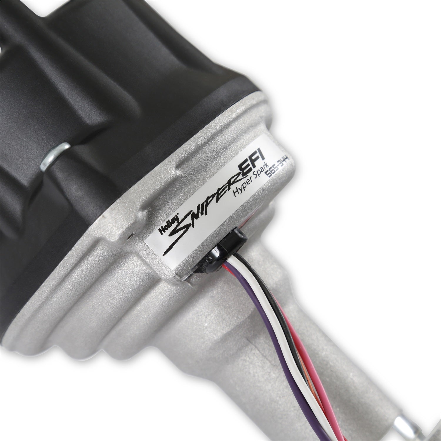 Holley Sniper EFI Sniper EFI Hyperspark Distributor - Hall Effect Pickup - HEI Style Terminal - Black - Mopar RB-Series