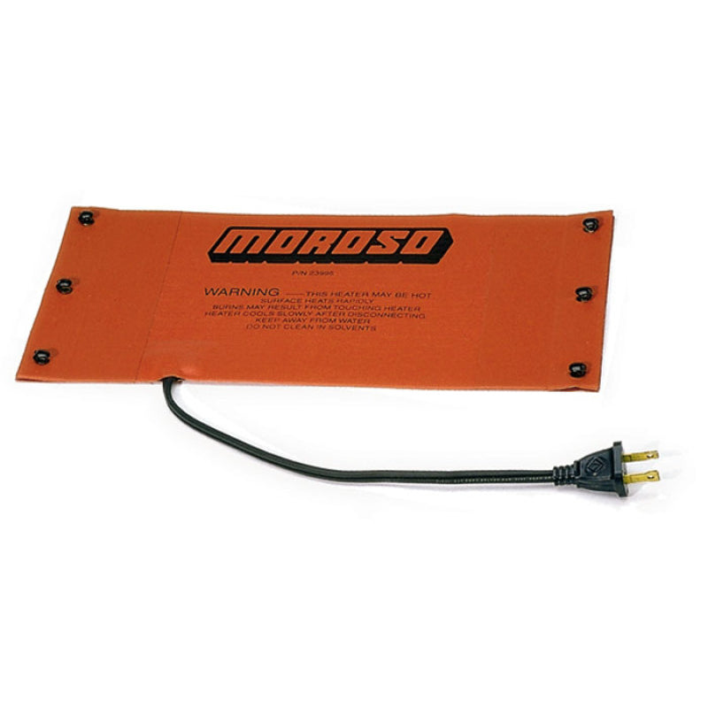 Moroso External Oil Tank Heating Pad - 6"x12" - Hook and Spring Attachment - 360 Watts