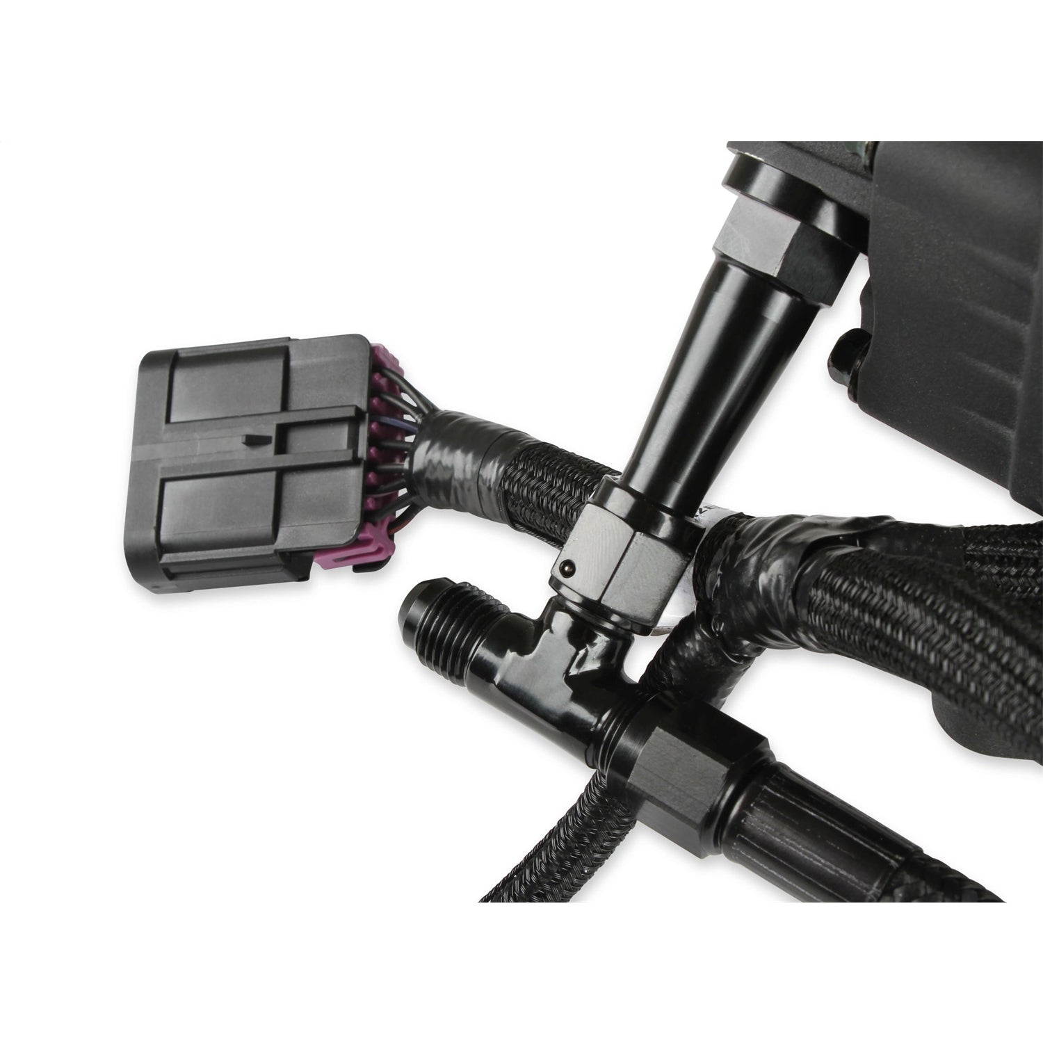Holley Sniper EFI EFI Stealth Fuel Line - 6 AN Braided Stainless