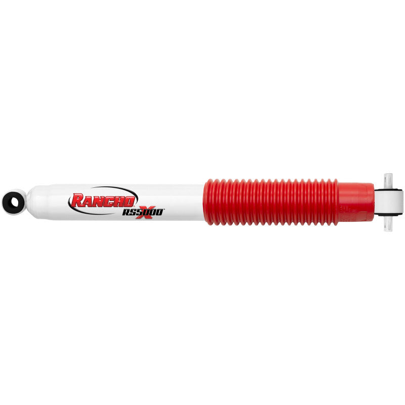 Rancho RS5000X Series Shock - Twintube - 15.01" Compressed - 24.67" Extended - 2.25" OD - Steel - White Paint