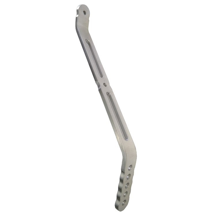 Triple X Race Co. Nose Wing Strap Bent Adjustable 8-1/2 to 10-1/2" Tall - Stainless